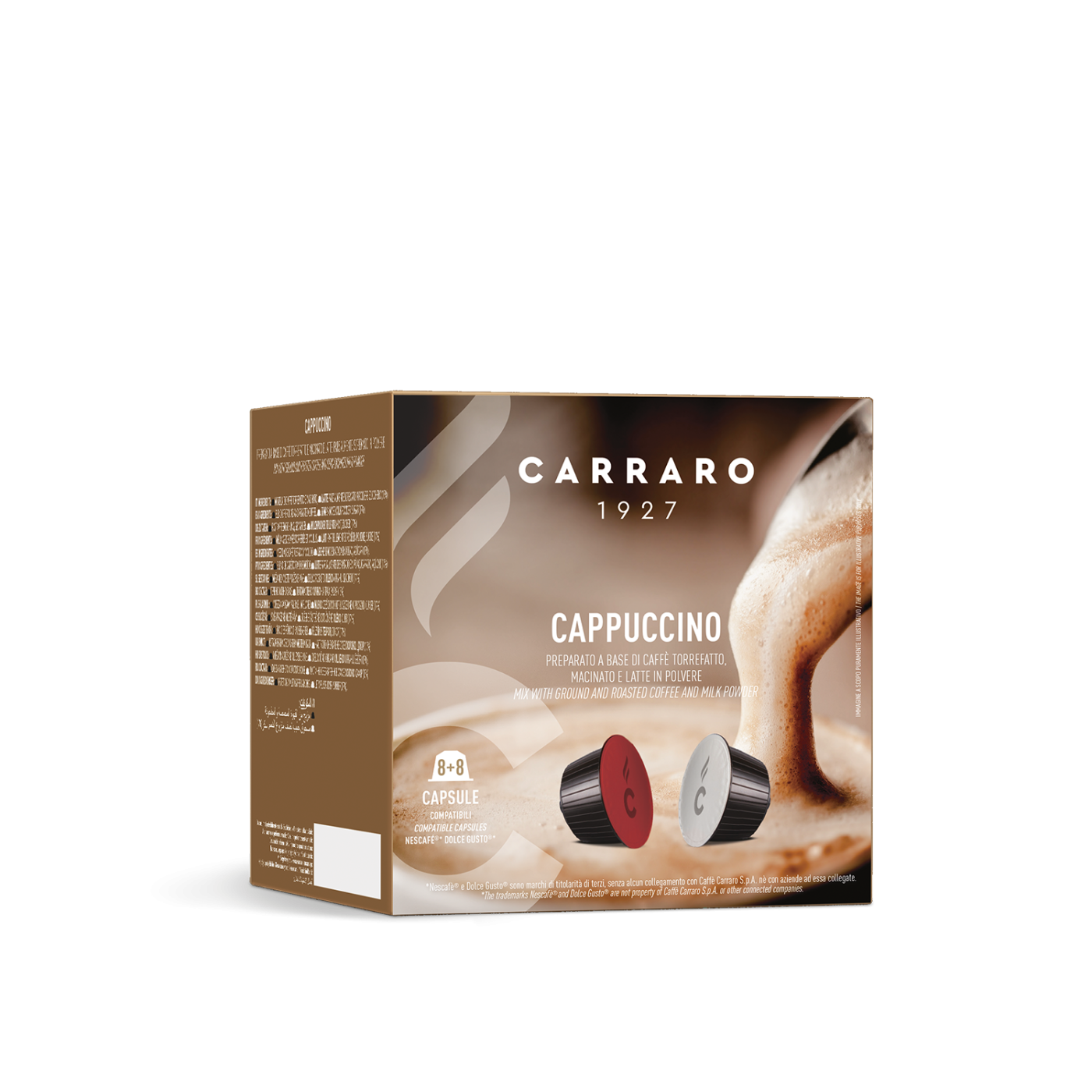Cappuccino - 16 capsule compatibili Dolce Gusto®*