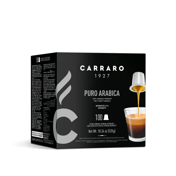 Puro Arabica – 100 Nespresso®* compatible capsules