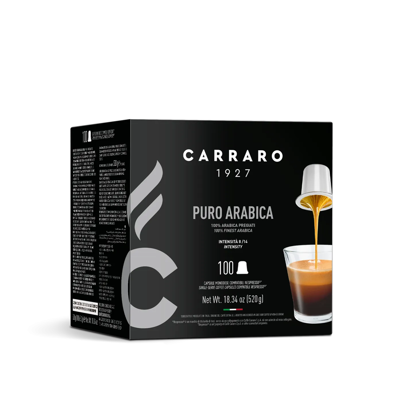 Puro Arabica – 100 capsule compatibili Nespresso®*