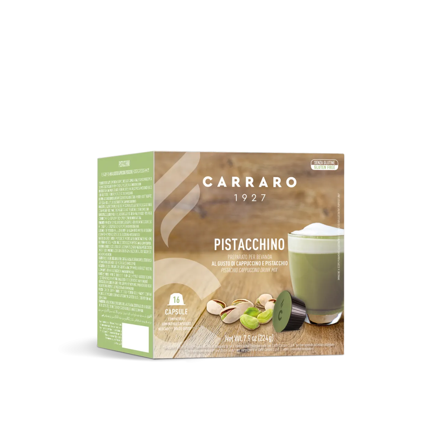 Pistacchino – 16 capsule compatibili Dolce Gusto®*