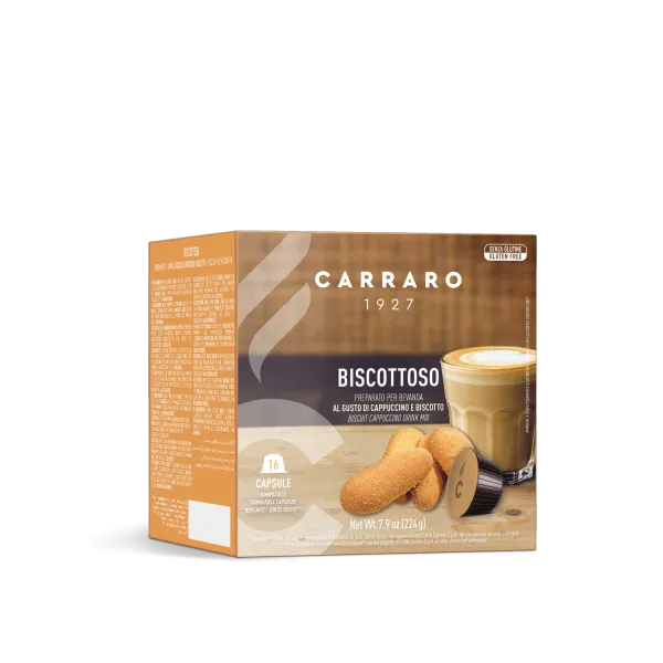 Biscottoso – 16 Dolce Gusto®* compatible capsules