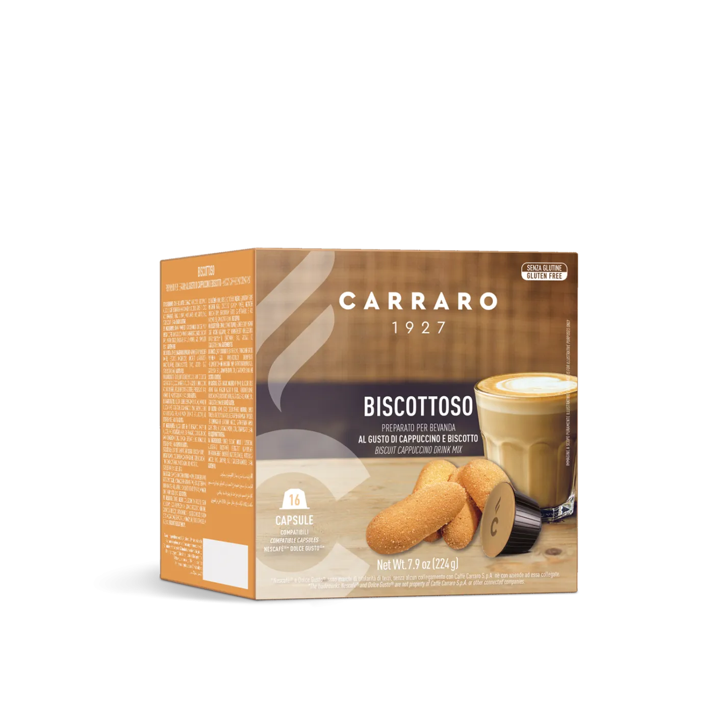 Biscottoso – 16 capsule compatibili Dolce Gusto®*