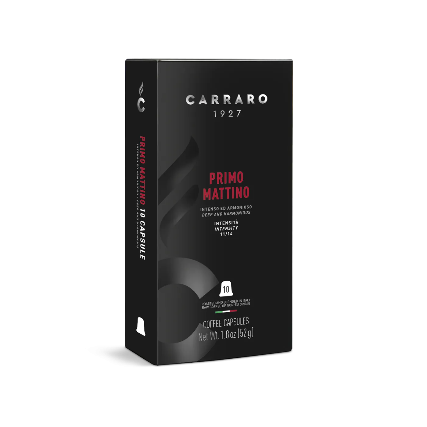Primo Mattino – 10 Nespresso®* compatible capsules