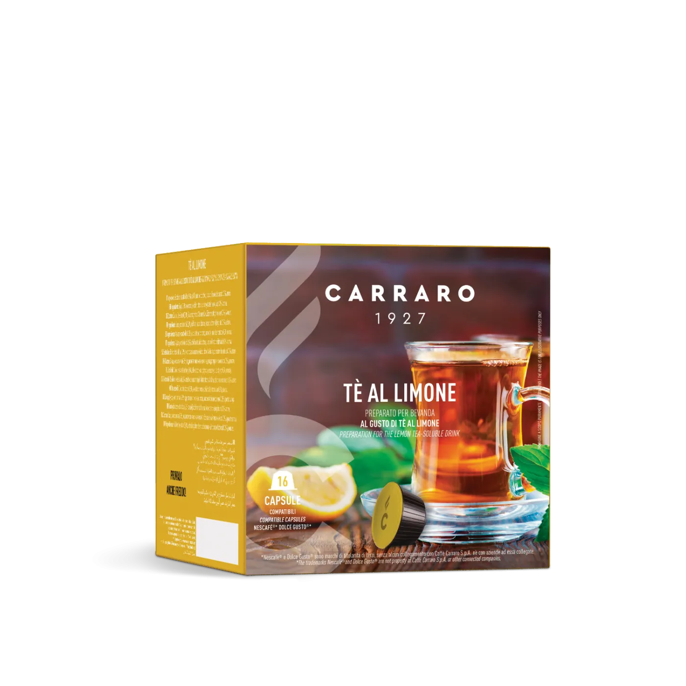 Tè al limone – 16 Dolce Gusto®* compatible capsules