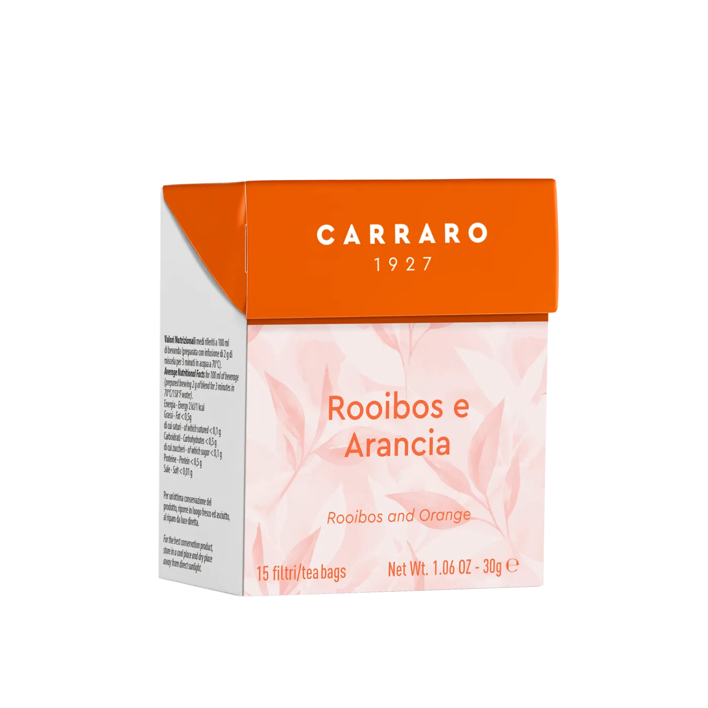 Rooibos e arancia – 15 bustine
