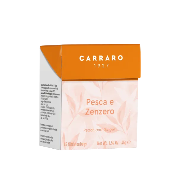 Peach and ginger – 15 tea bags