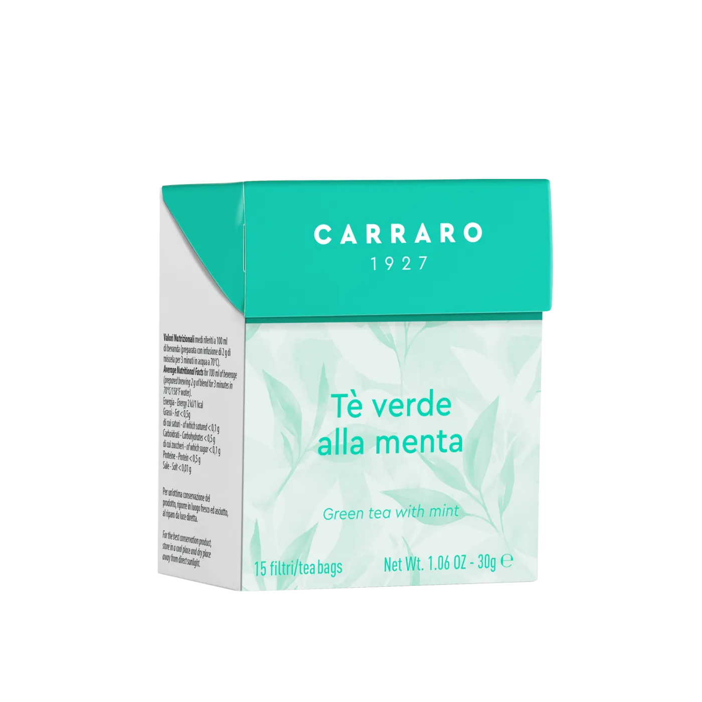 Tè verde alla menta – 15 bustine