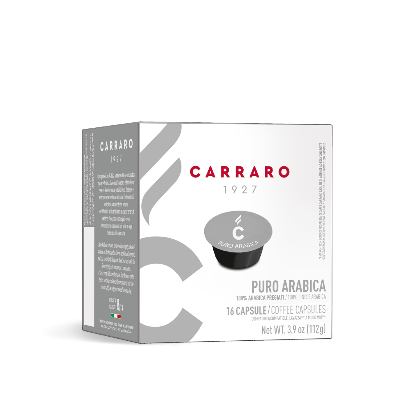 Puro Arabica - 16 capsule compatibili A Modo Mio®*