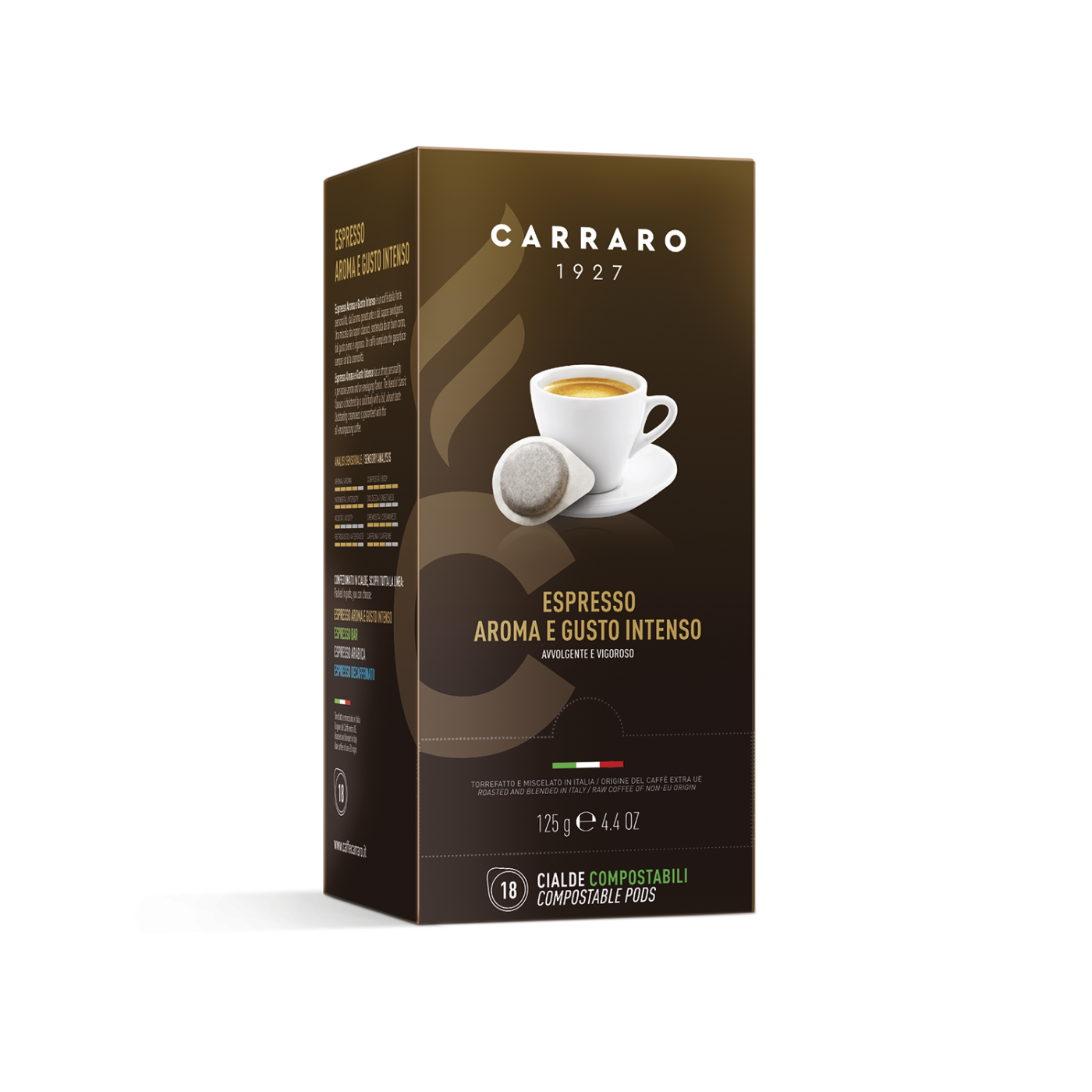 Espresso Aroma e Gusto Intenso - 18 cialde da 7 g