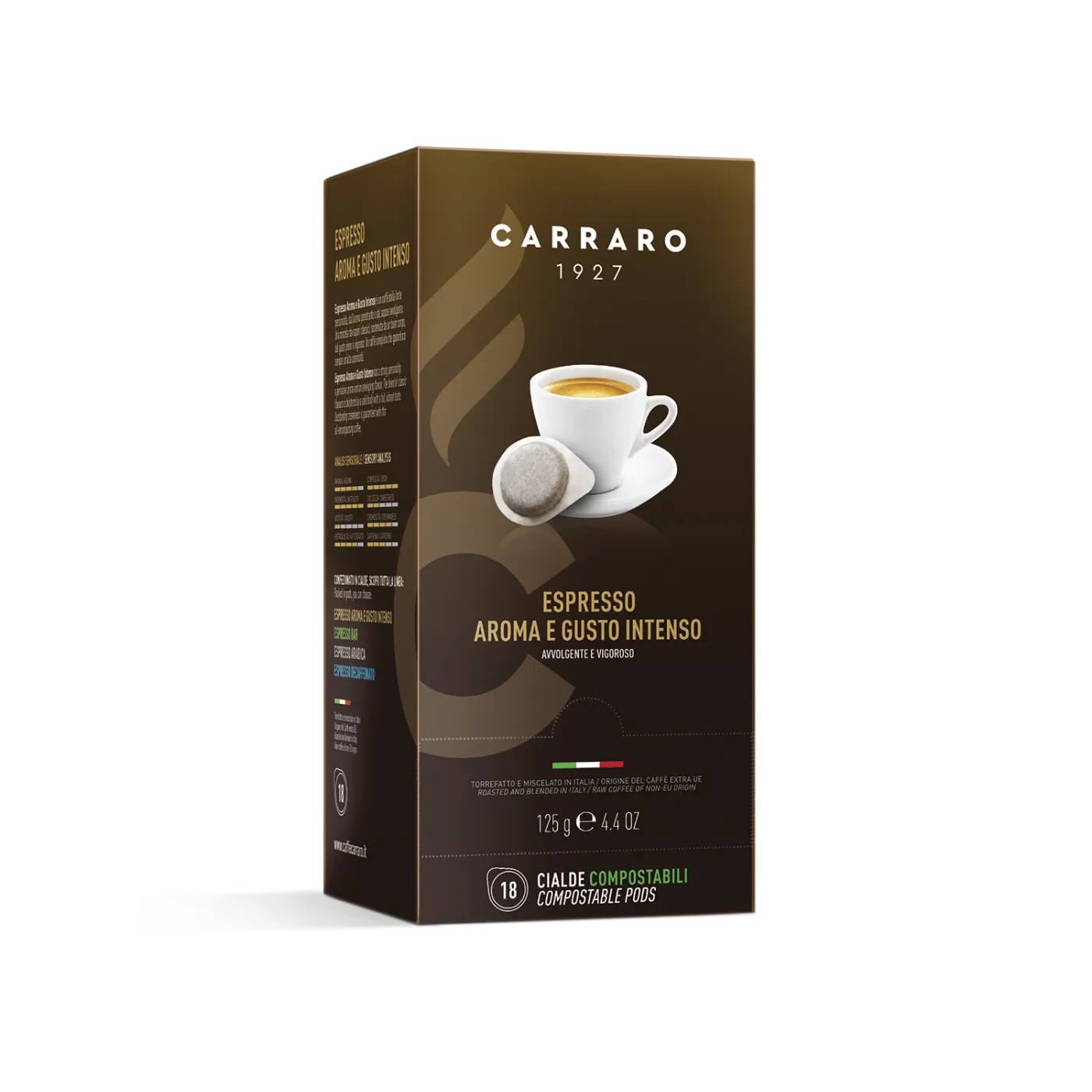 Espresso Aroma e Gusto Intenso – 18 cialde da 7 g