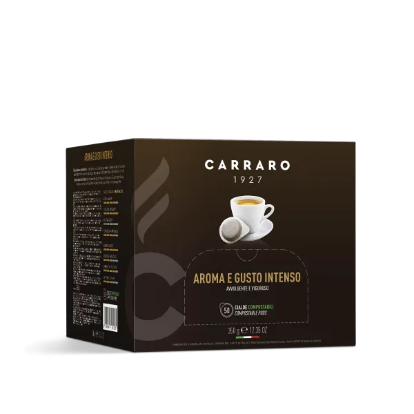 Espresso aroma e gusto intenso – 50 pods 7 g