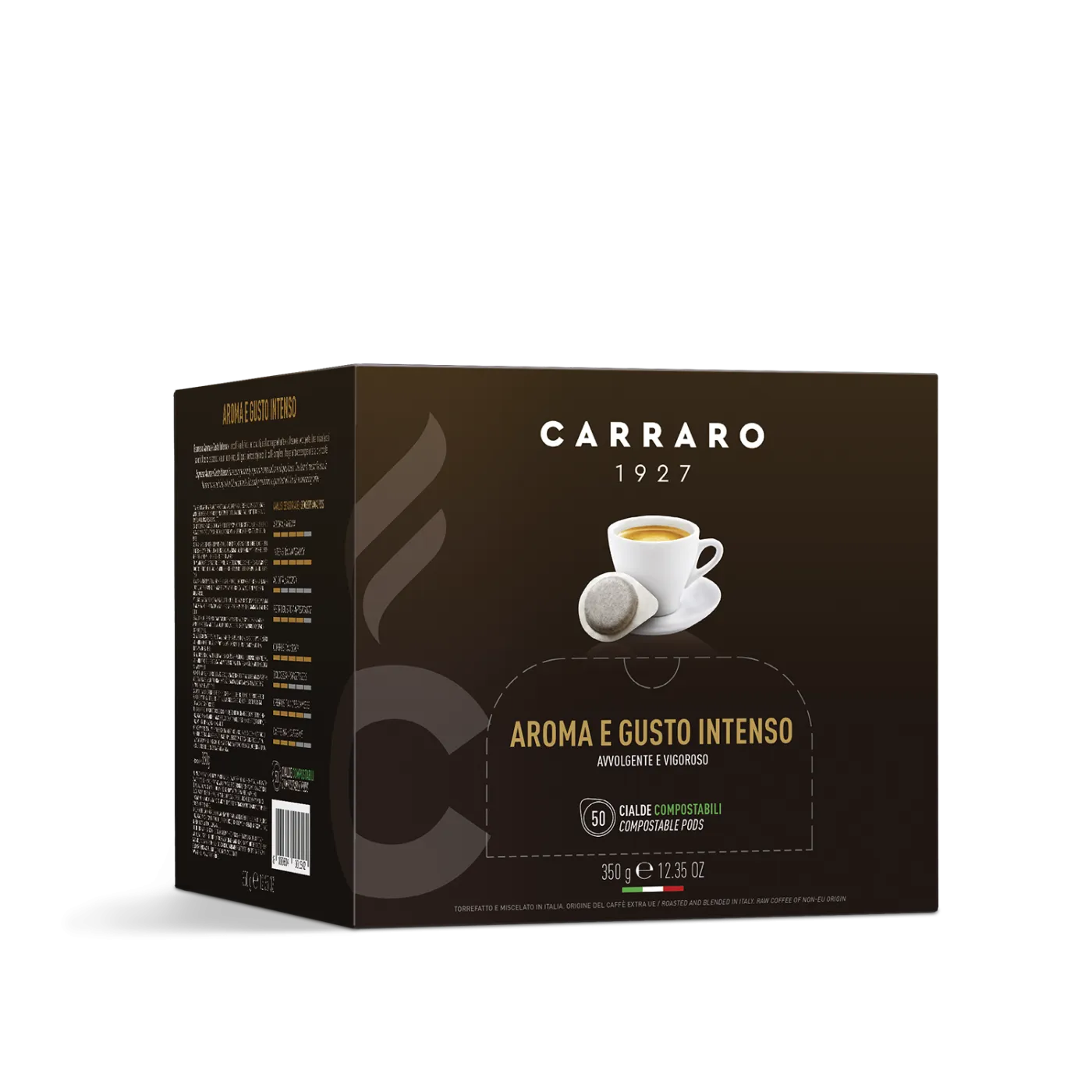 Espresso aroma e gusto intenso – 50 cialde da 7 g