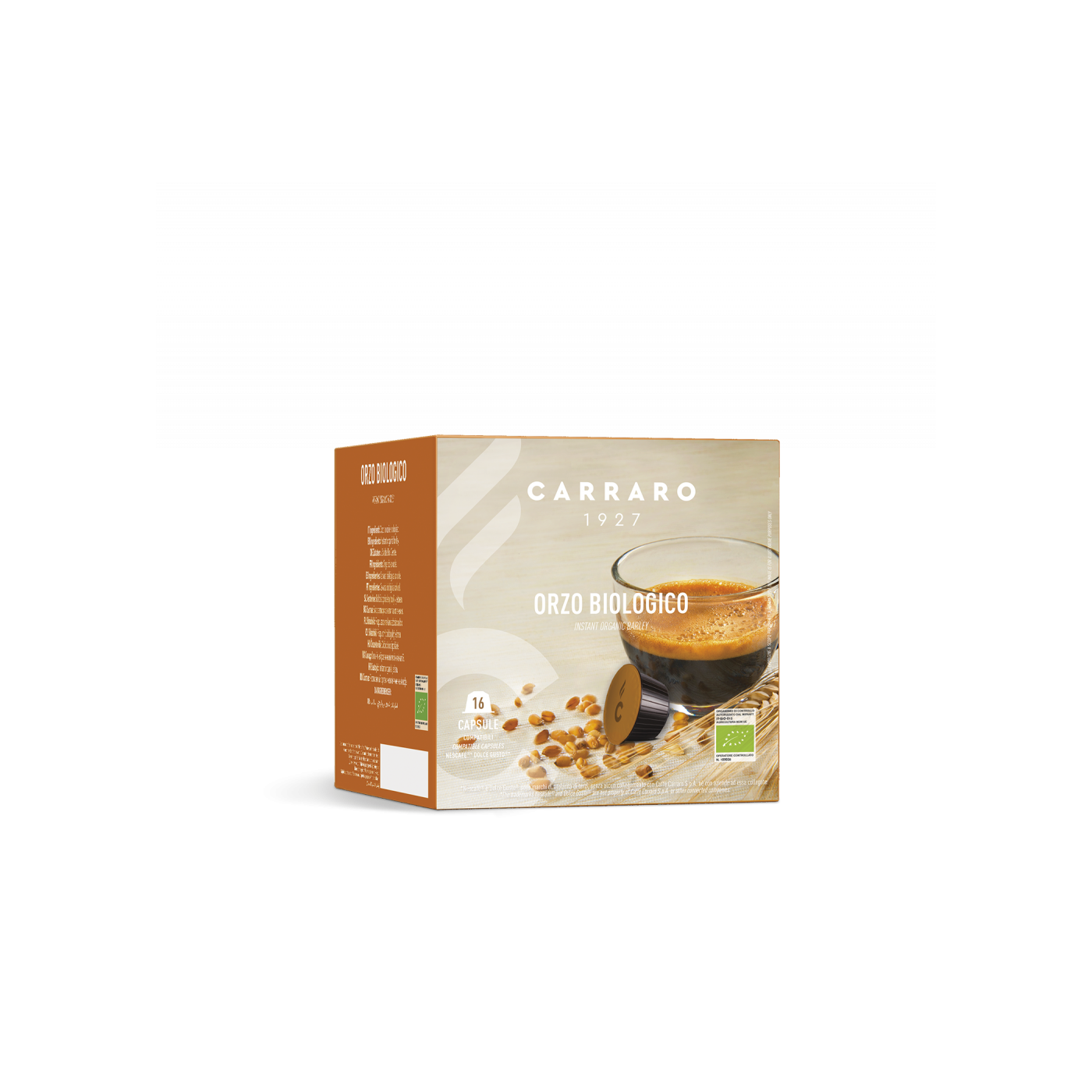 Orzo Bio - 16 capsule compatibili Dolce Gusto®*