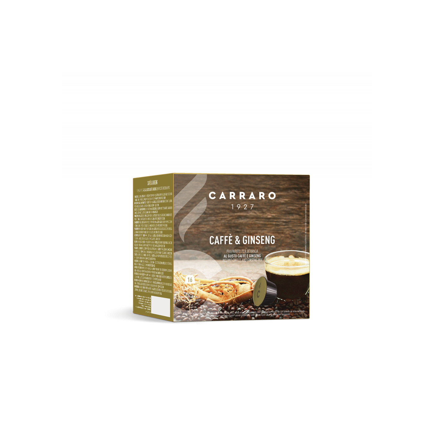 Caffè&Ginseng - 16 capsule compatibili Dolce Gusto®*