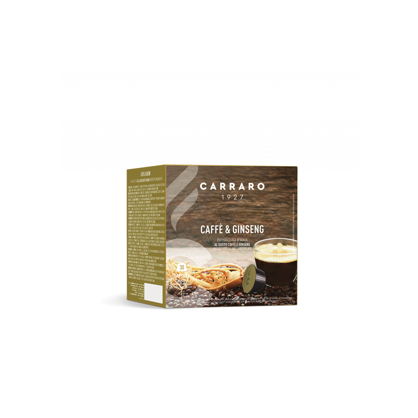 Caffè&Ginseng - 30 capsule compatibili Dolce Gusto®*