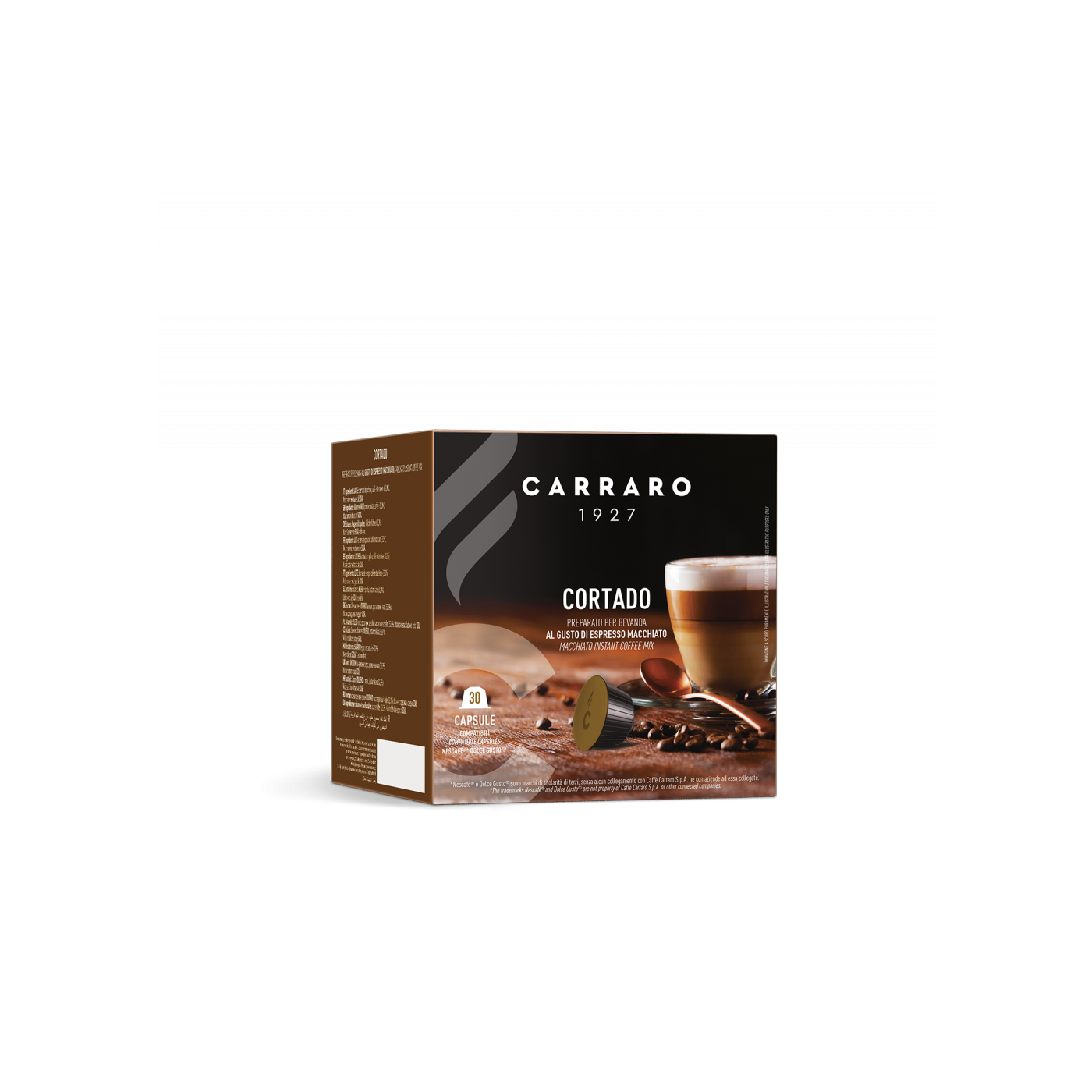 Cortado - 30 capsule compatibili Dolce Gusto®*