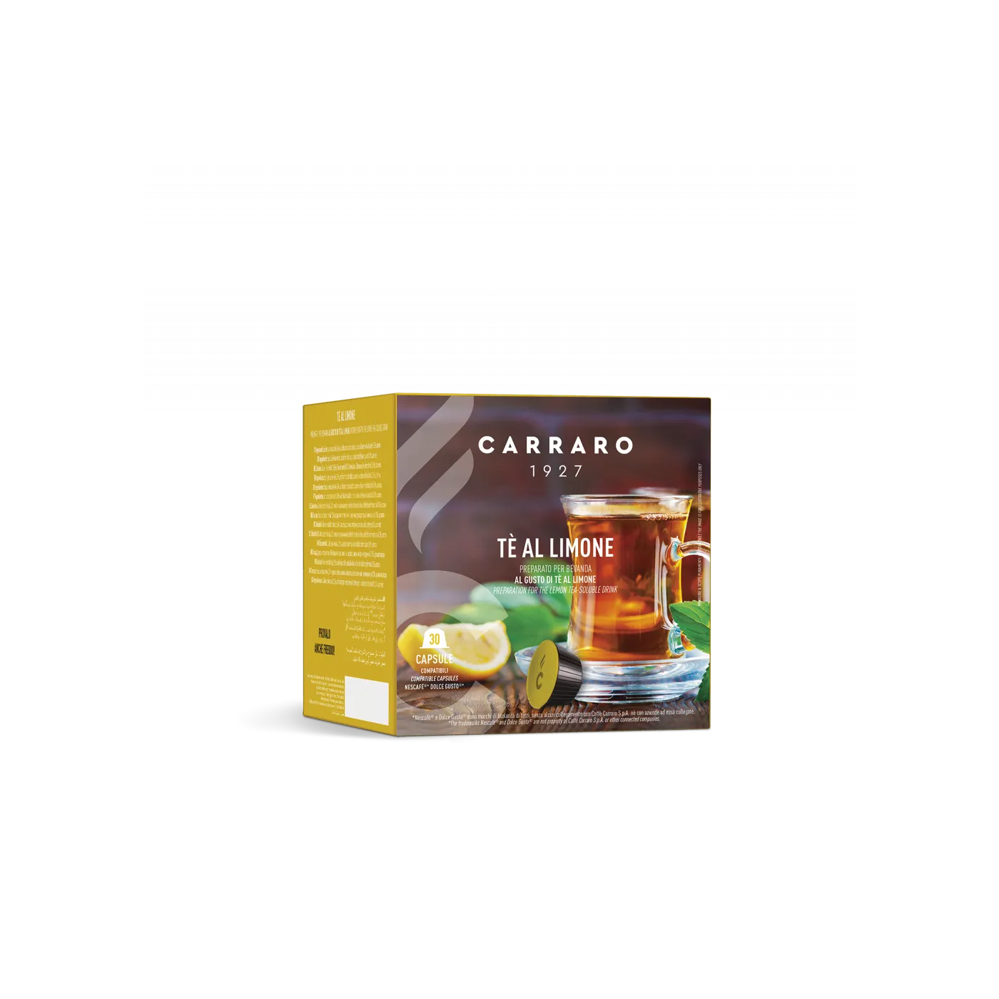 Tè al limone – 30 Dolce Gusto®* compatible capsules