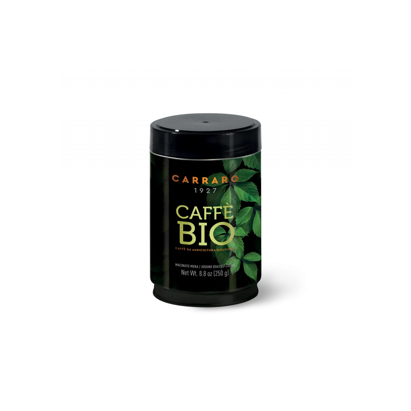 Bio – caffè macinato 100% arabica 250 g in latta