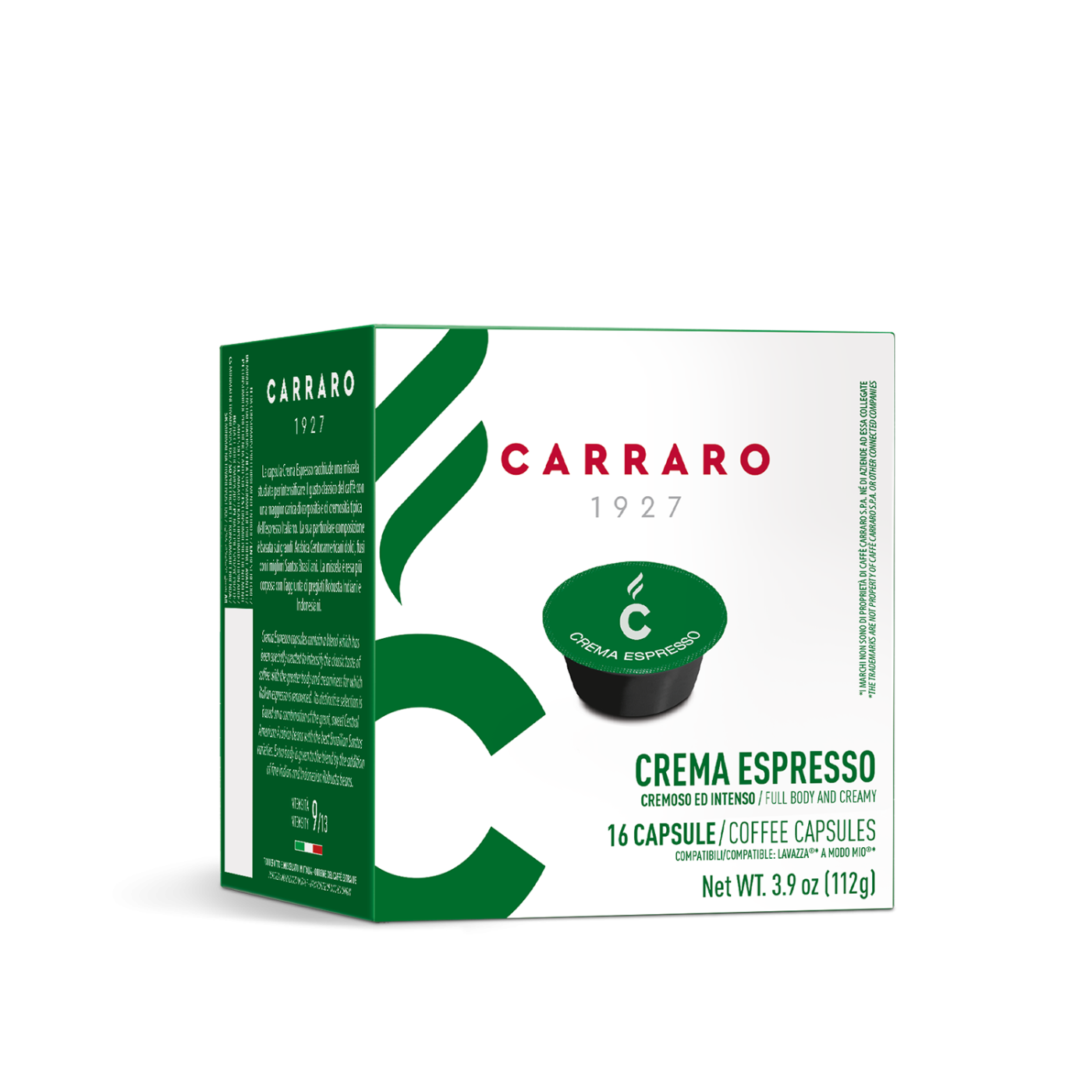Crema Espresso - 16 capsule compatibili A Modo Mio®*