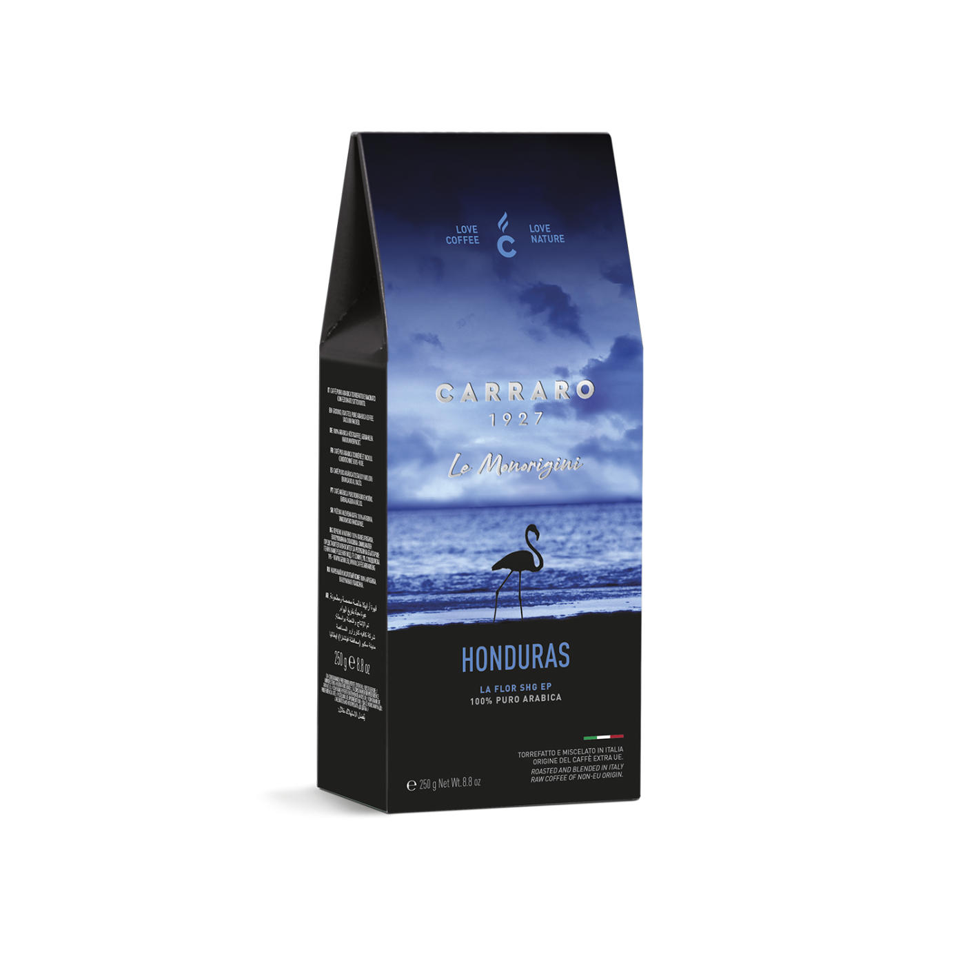 Honduras - caffè macinato sottovuoto in astuccio da 250 g