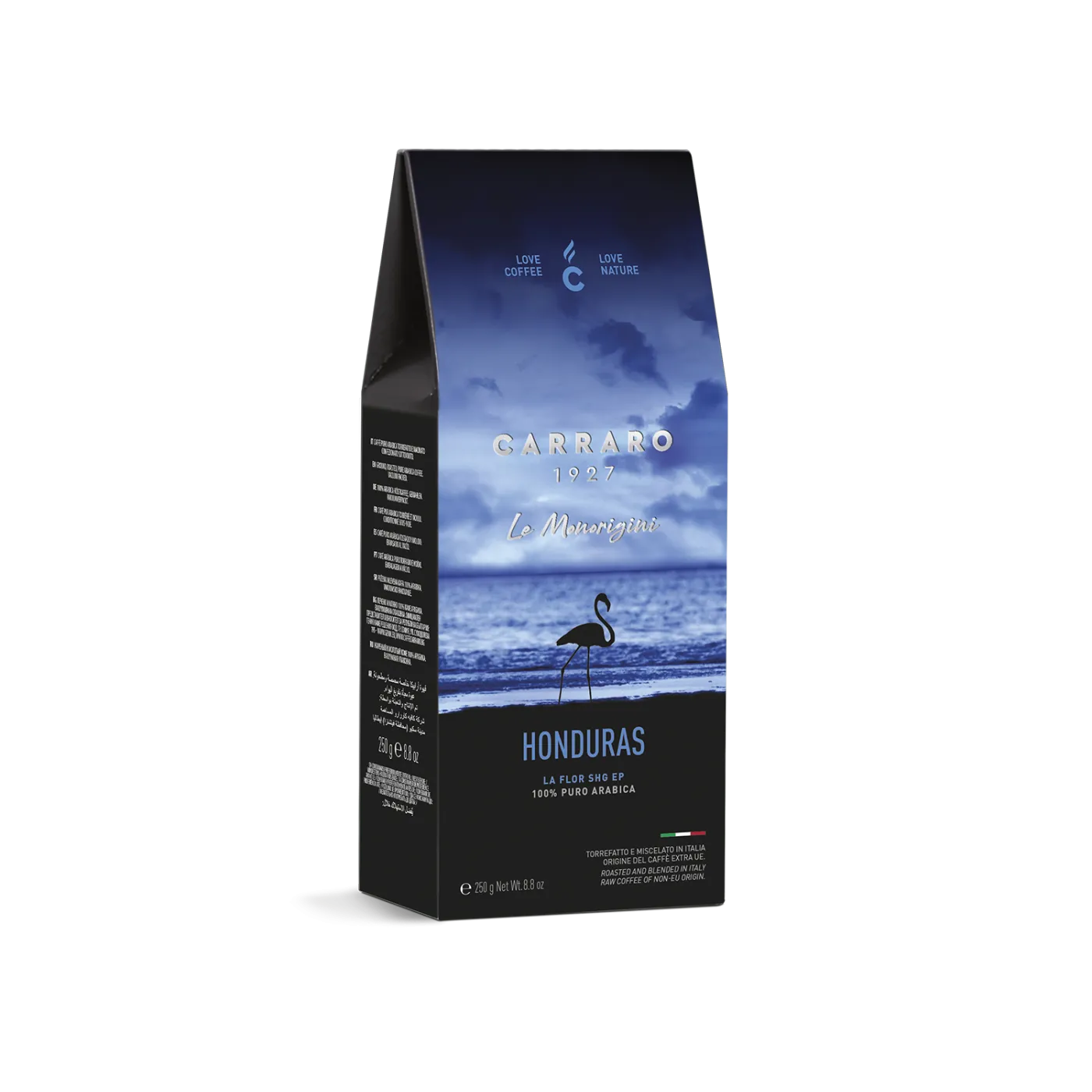 Honduras – caffè macinato sottovuoto in astuccio da 250 g
