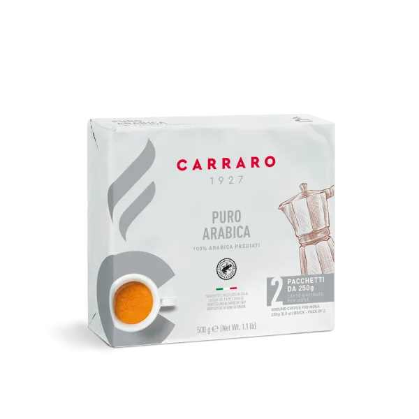 Puro Arabica – caffè macinato 2×250 g