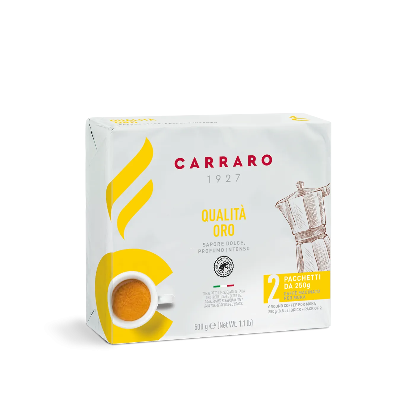 Qualità Oro – caffè macinato 2×250 g