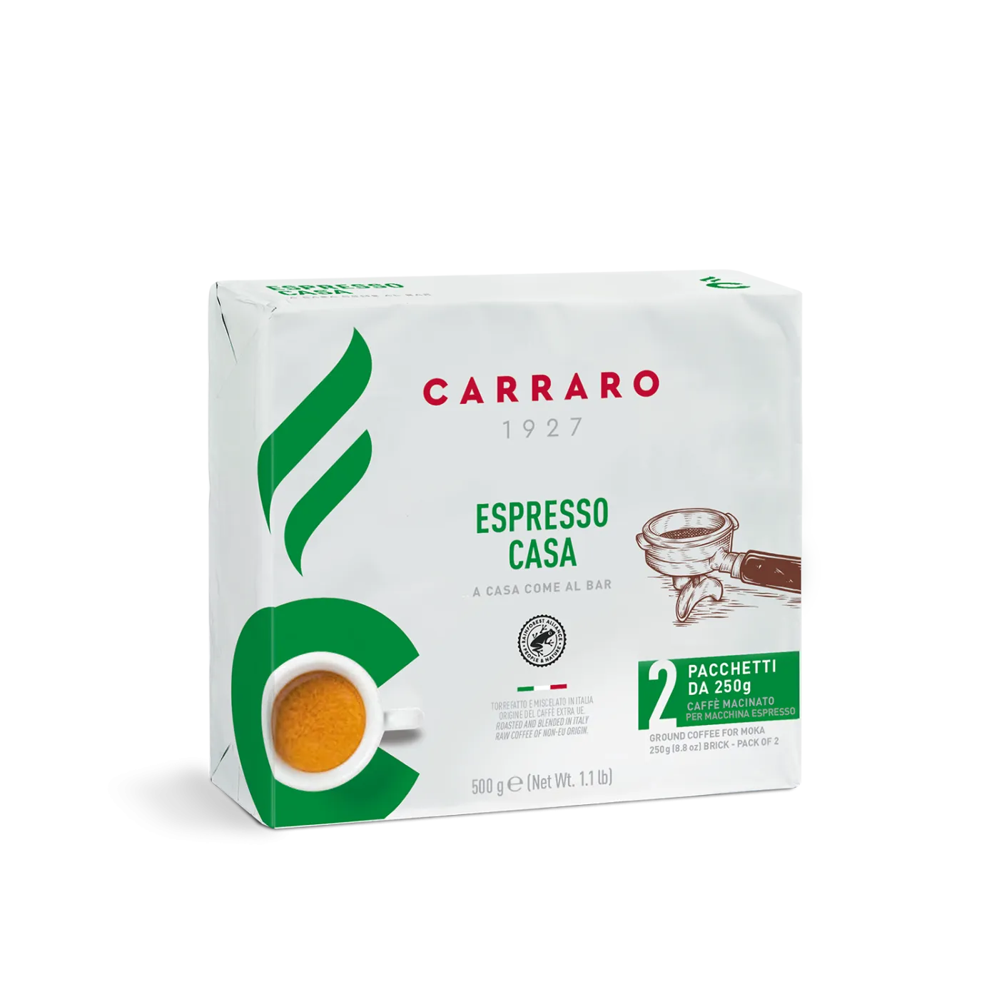 Espresso Casa – ground coffee 2×250 g