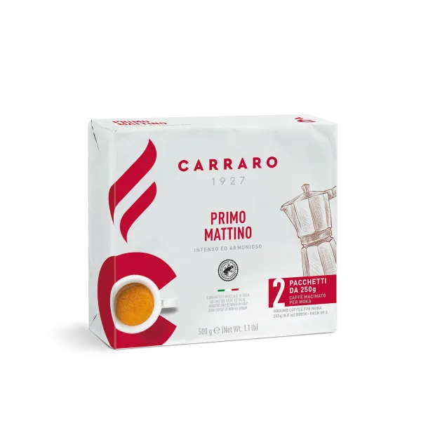 Primo Mattino – ground coffee 2×250 g