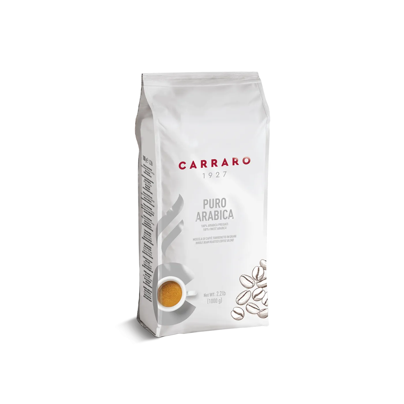 Puro Arabica – caffè in grani 1000 g