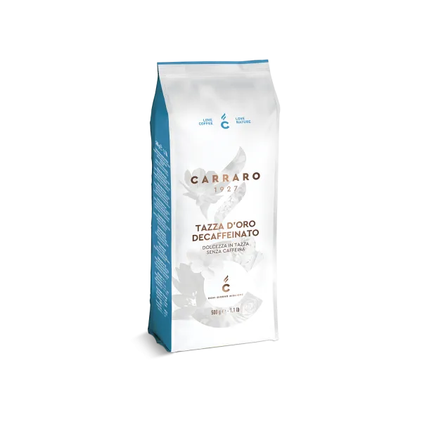Tazza d’Oro decaffeinato – in grani 500 g