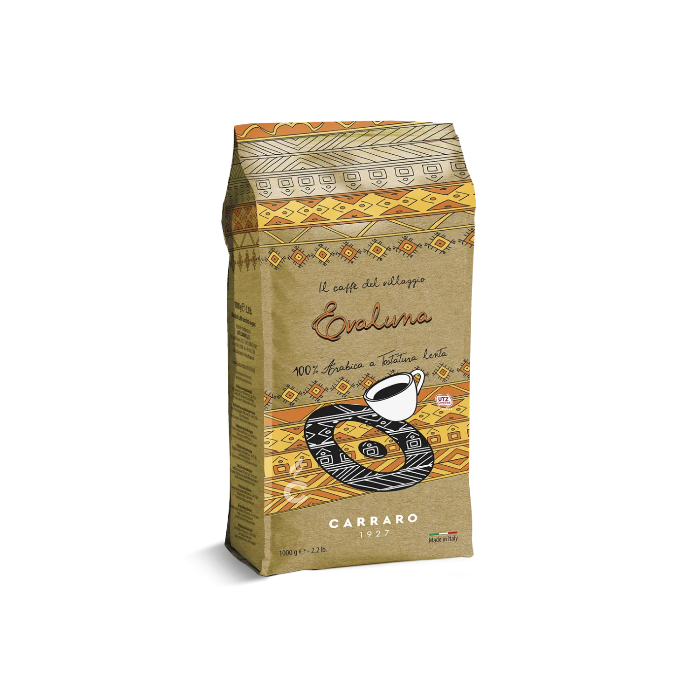 Evaluna – caffè in grani 1000 g Light