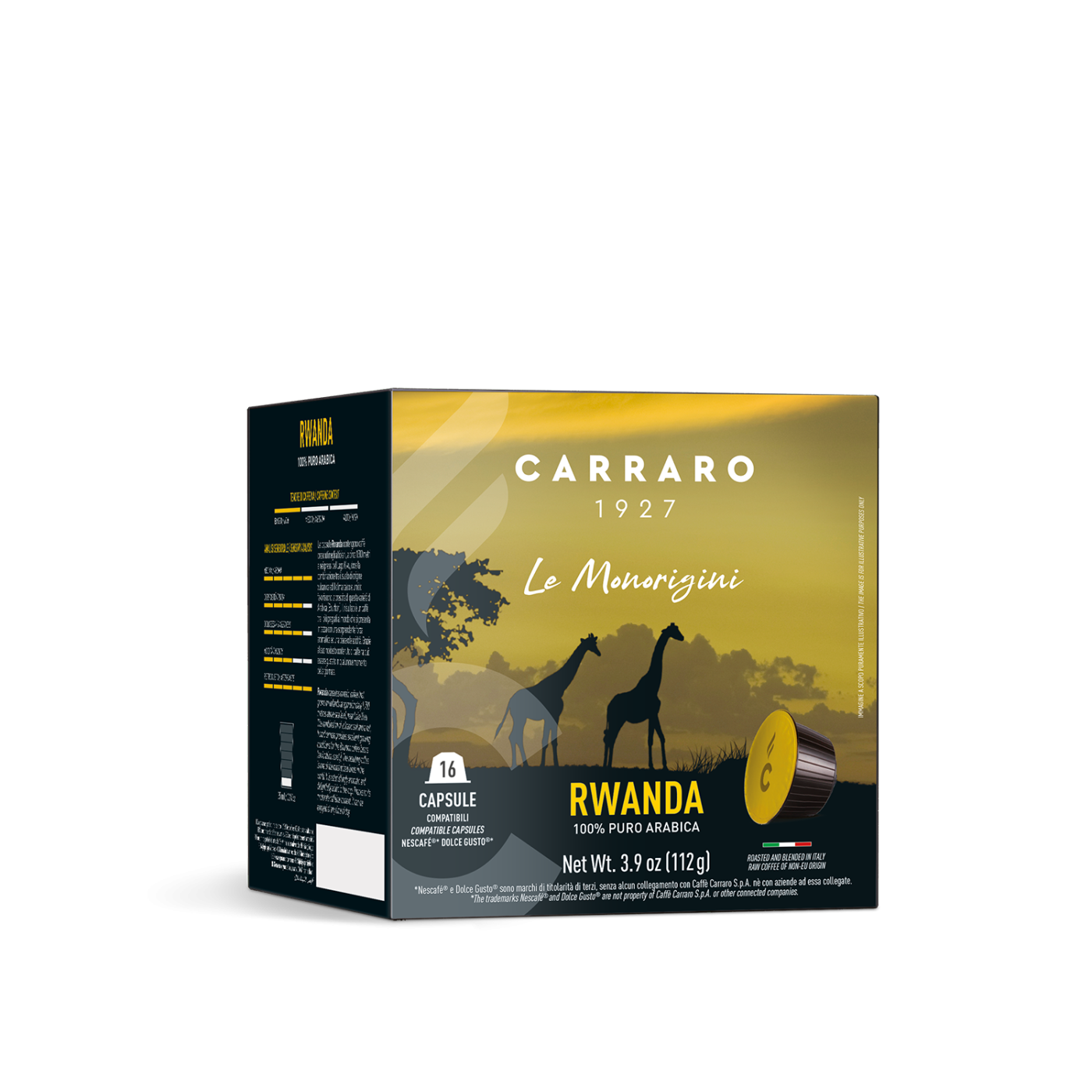 Rwanda - 16 capsule compatibili Dolce Gusto®*
