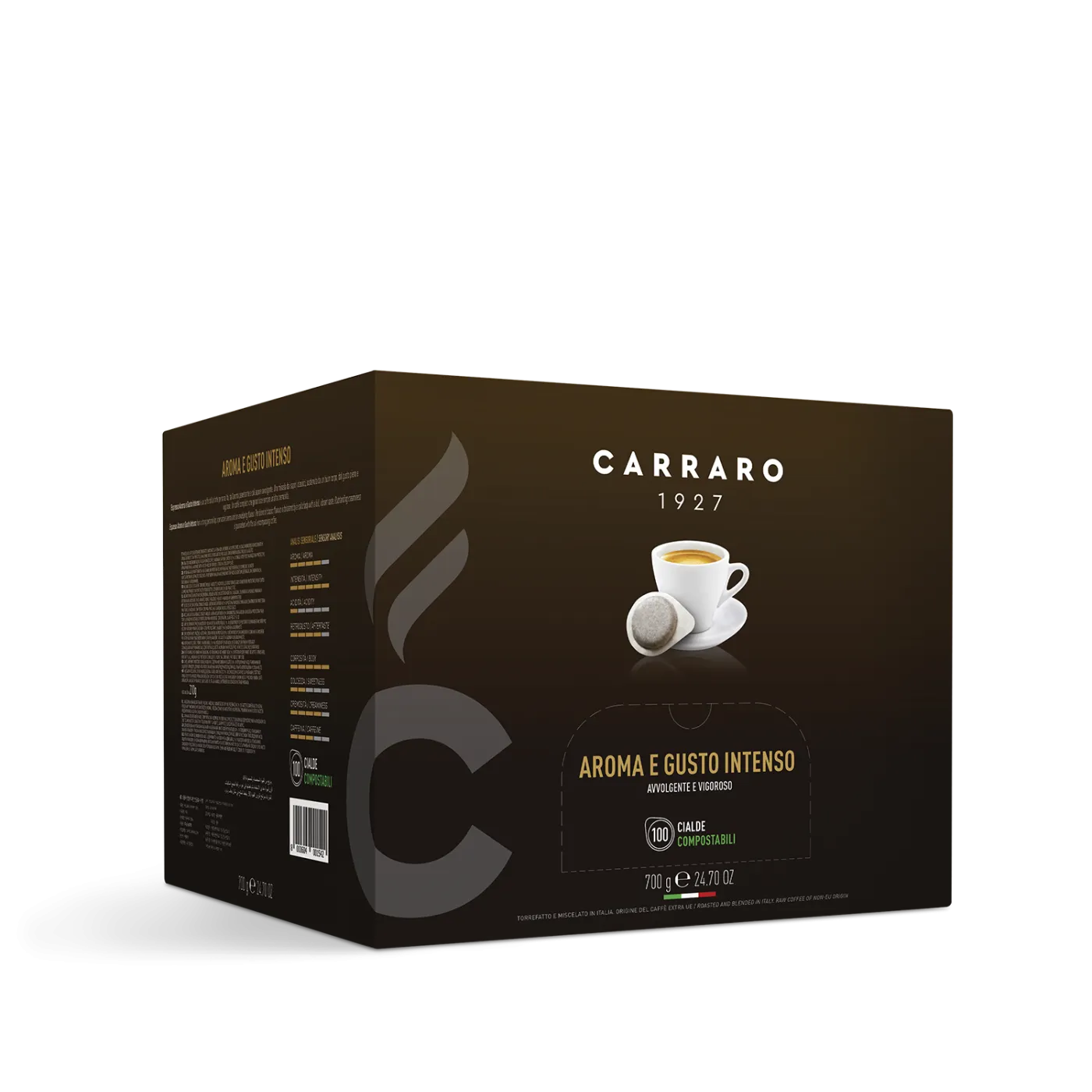 Espresso aroma e gusto intenso – 100 pods 7 g