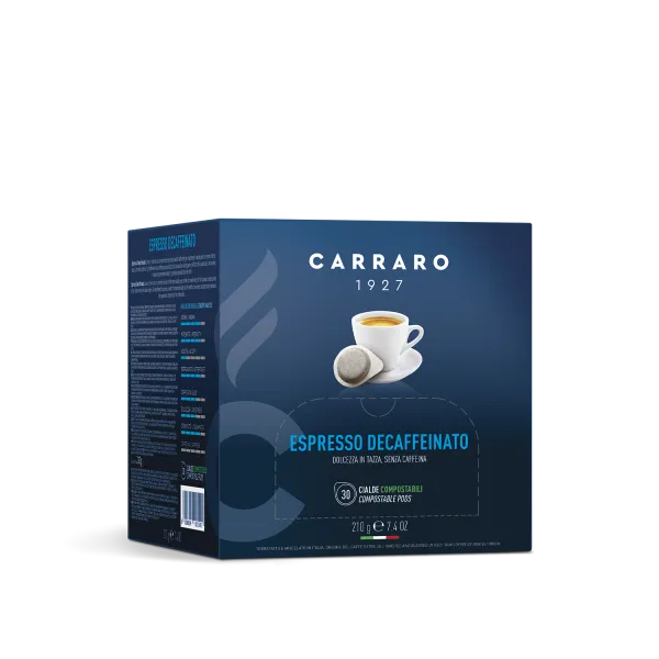 Espresso decaffeinato – 30 pods 7 g