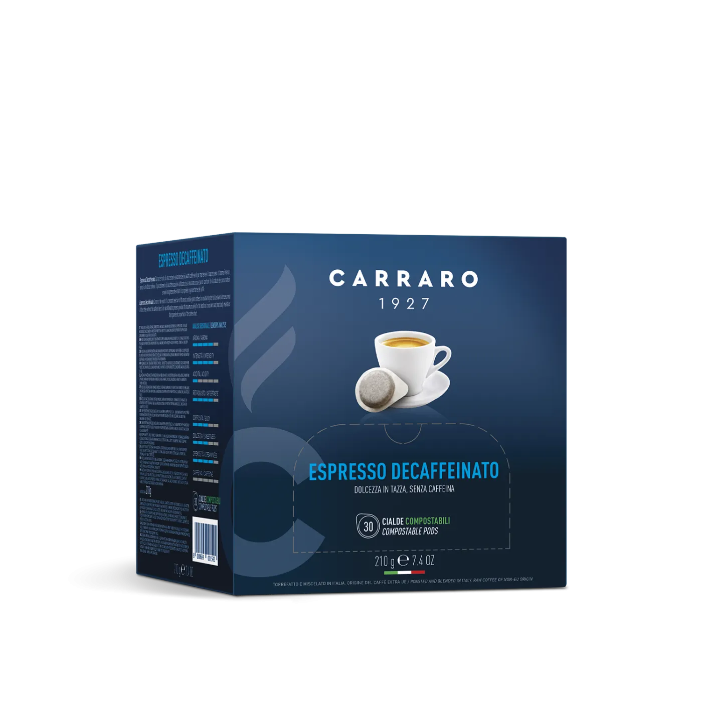 Espresso decaffeinato – 30 pods 7 g