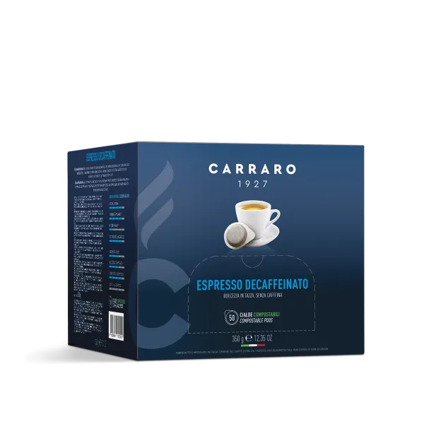 Espresso decaffeinato – 50 pods 7 g