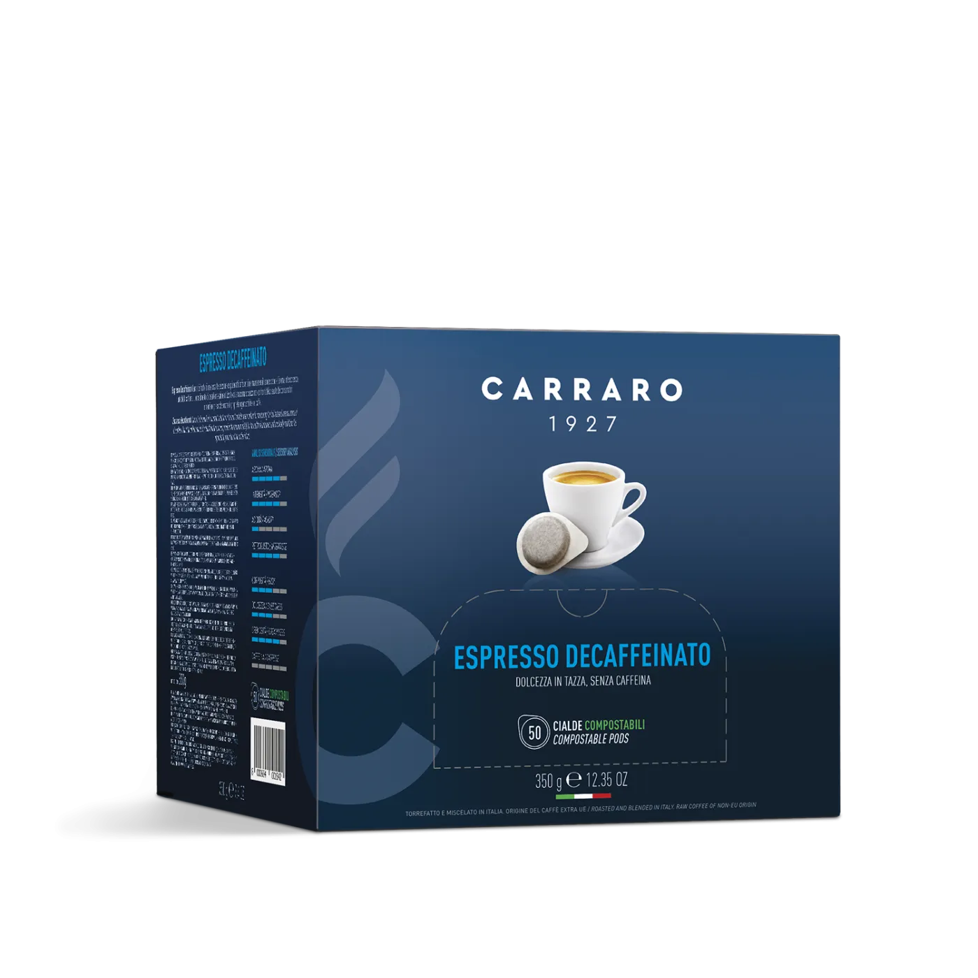 Espresso decaffeinato – 50 pods 7 g