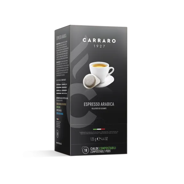 Espresso Arabica 100% – 18 pods of 7 g