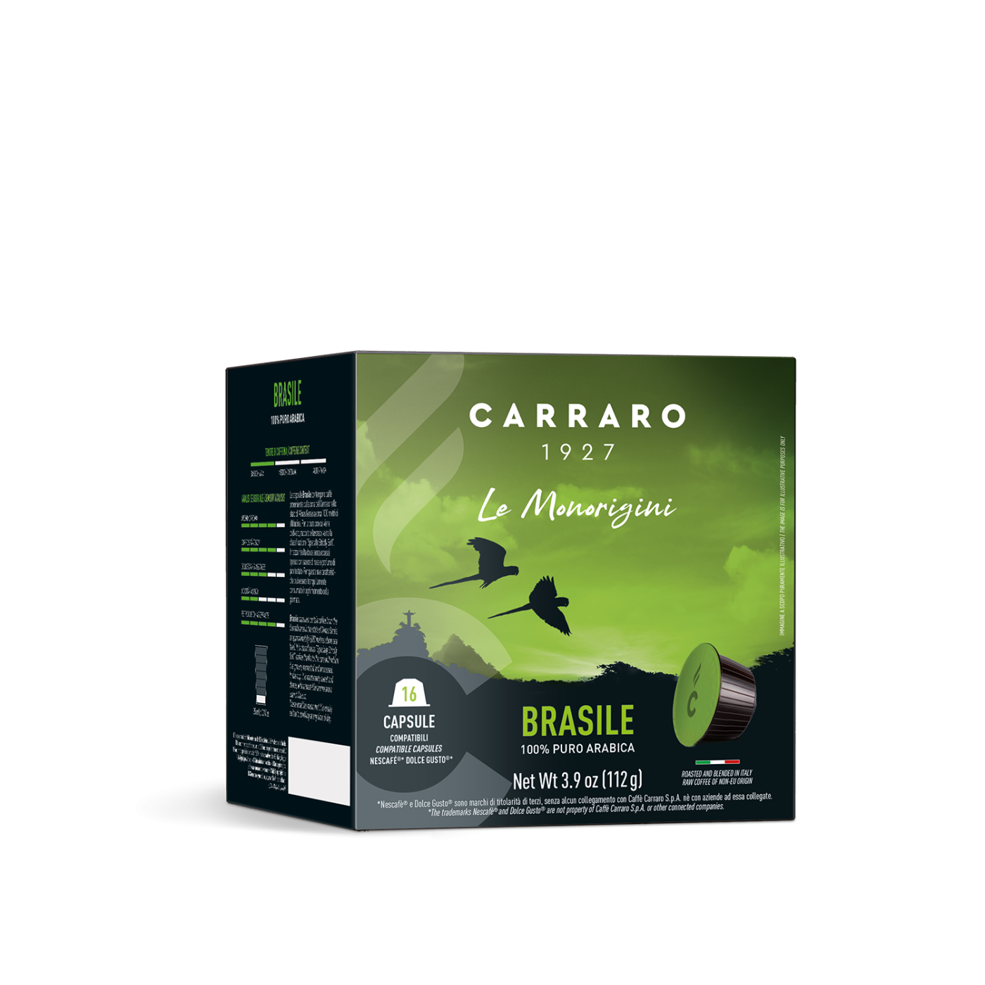 Brasile - 16 capsule compatibili Dolce Gusto®*