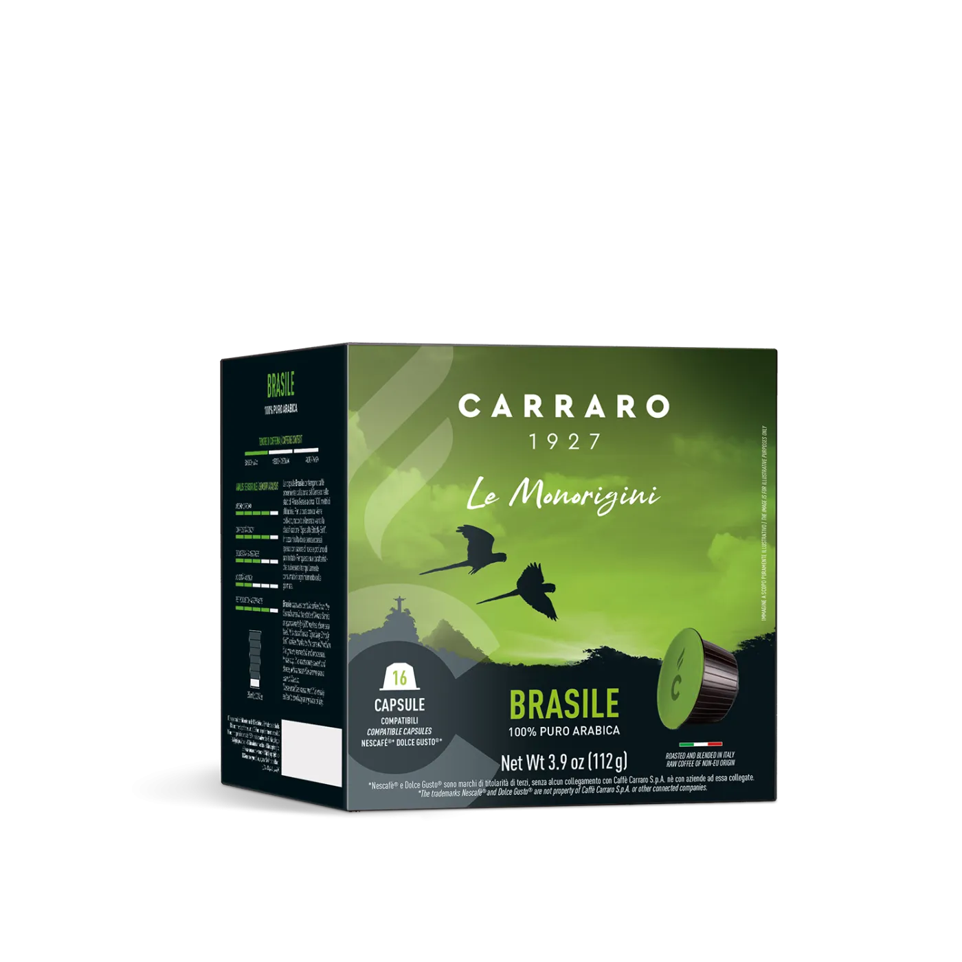 Brasile – 16 Dolce Gusto®* compatible capsules