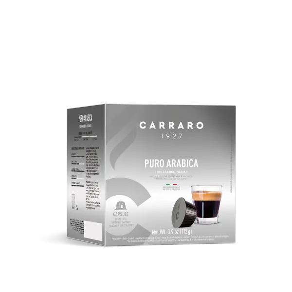 Puro Arabica – 16 Dolce Gusto®* compatible capsules