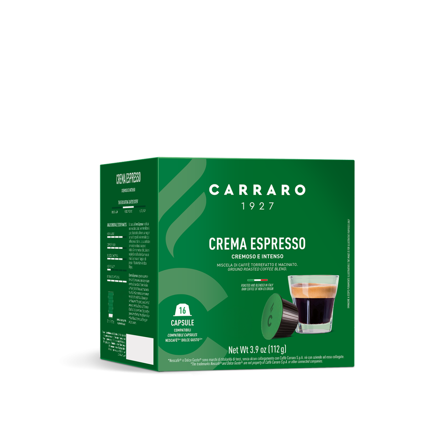 Crema Espresso - 16 capsule compatibili Dolce Gusto®*