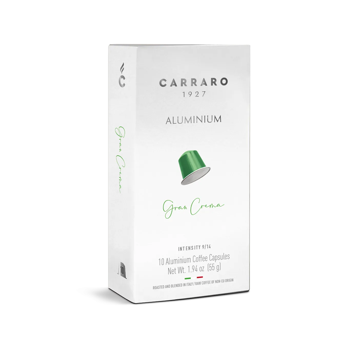 Gran Crema – 10 Nespresso®* compatible aluminium capsules