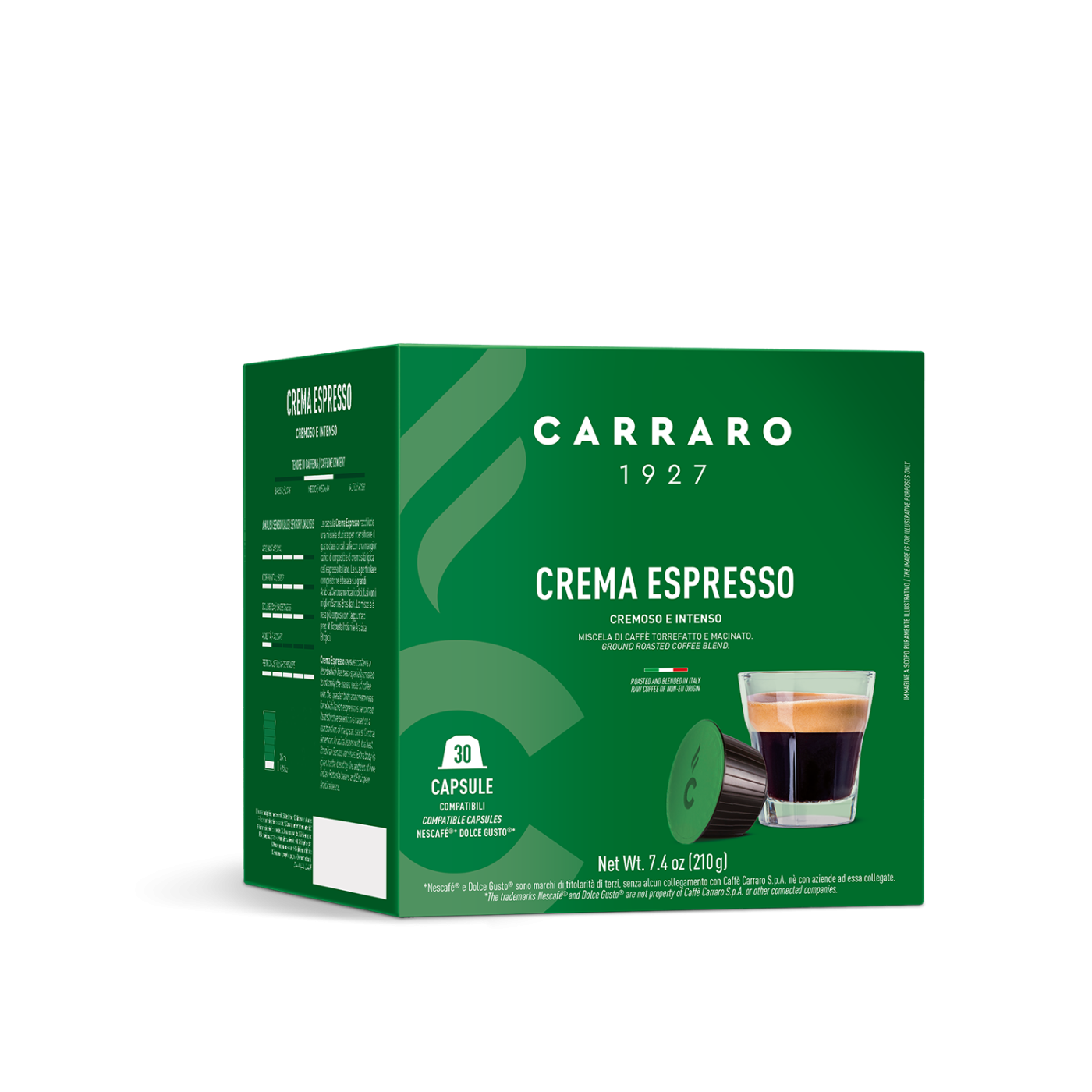 Crema Espresso - 30 capsule compatibili Dolce Gusto®*