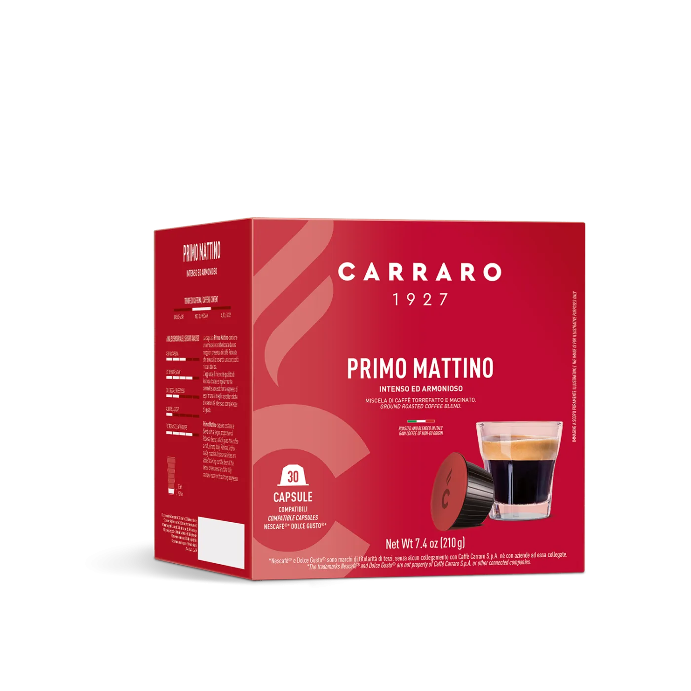 Primo Mattino – 30 capsule compatibili Dolce Gusto®*