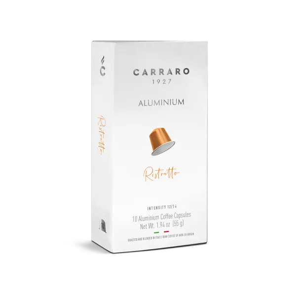 Ristretto – 10 capsule in alluminio compatibili Nespresso®*
