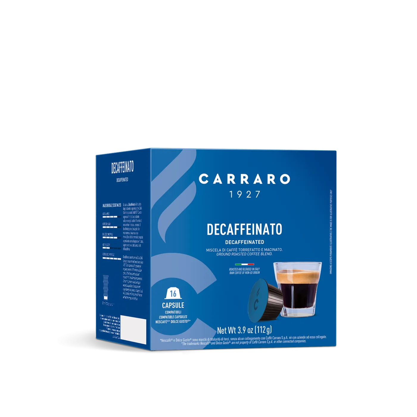 Decaffeinato – 16 capsule compatibili Dolce Gusto®*
