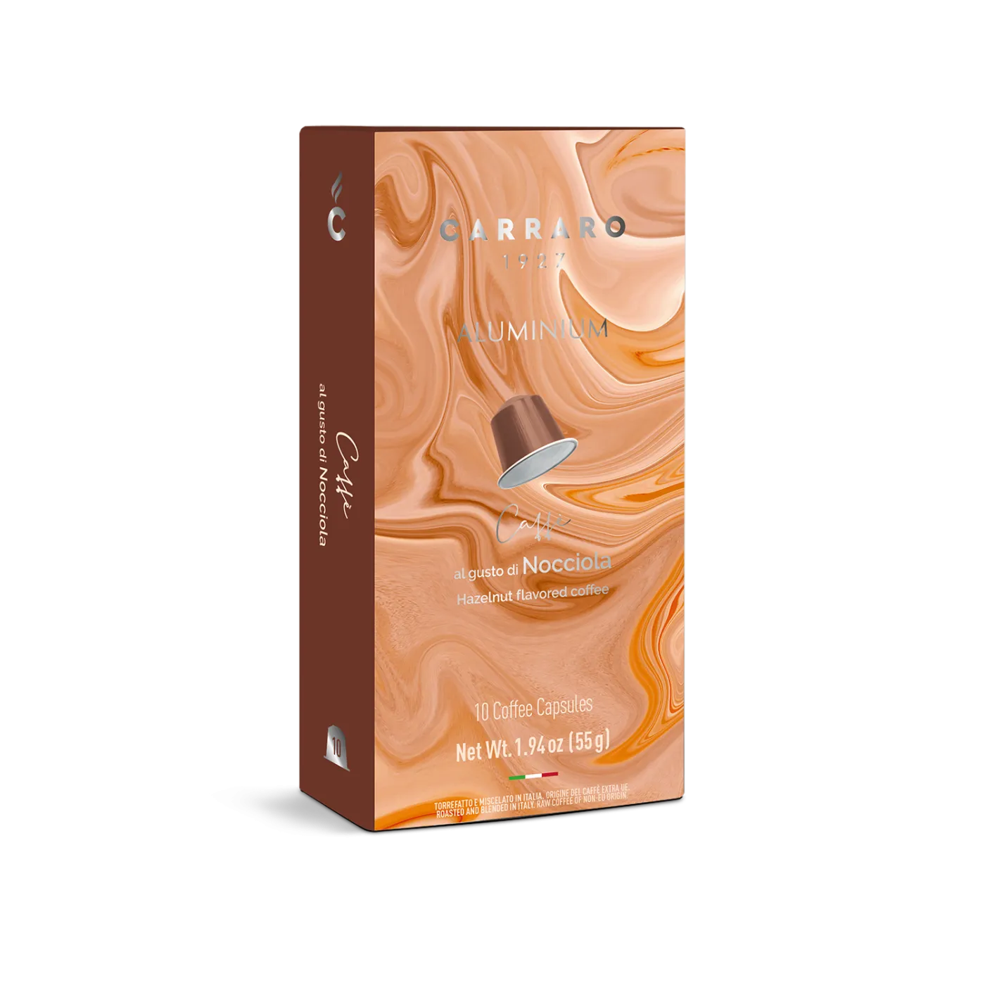 Caffè alla Nocciola – 10 capsule in alluminio compatibili Nespresso®*