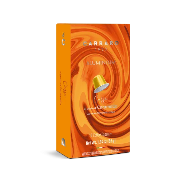 Caffè al Caramello – 10 capsule in alluminio compatibili Nespresso®*